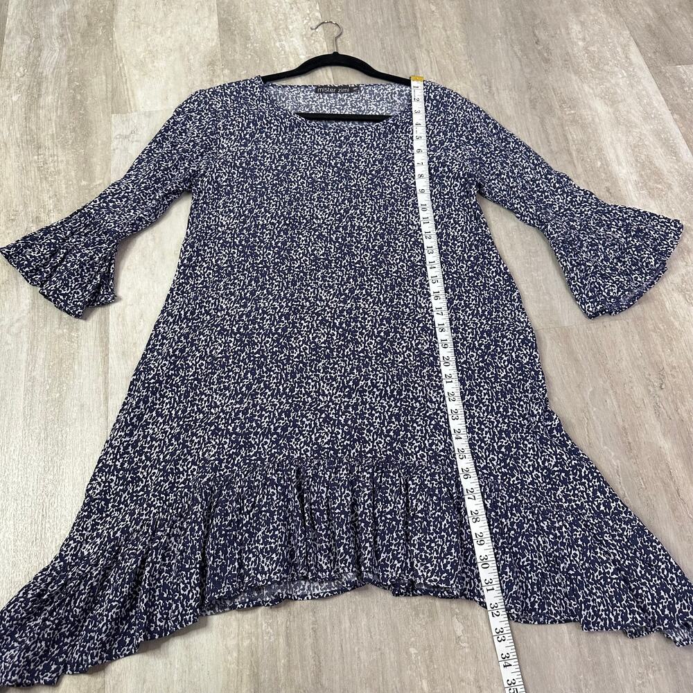 Mister Zimi Gypsy Dress in Snow Leopard Size 8 - Picture 9 of 9